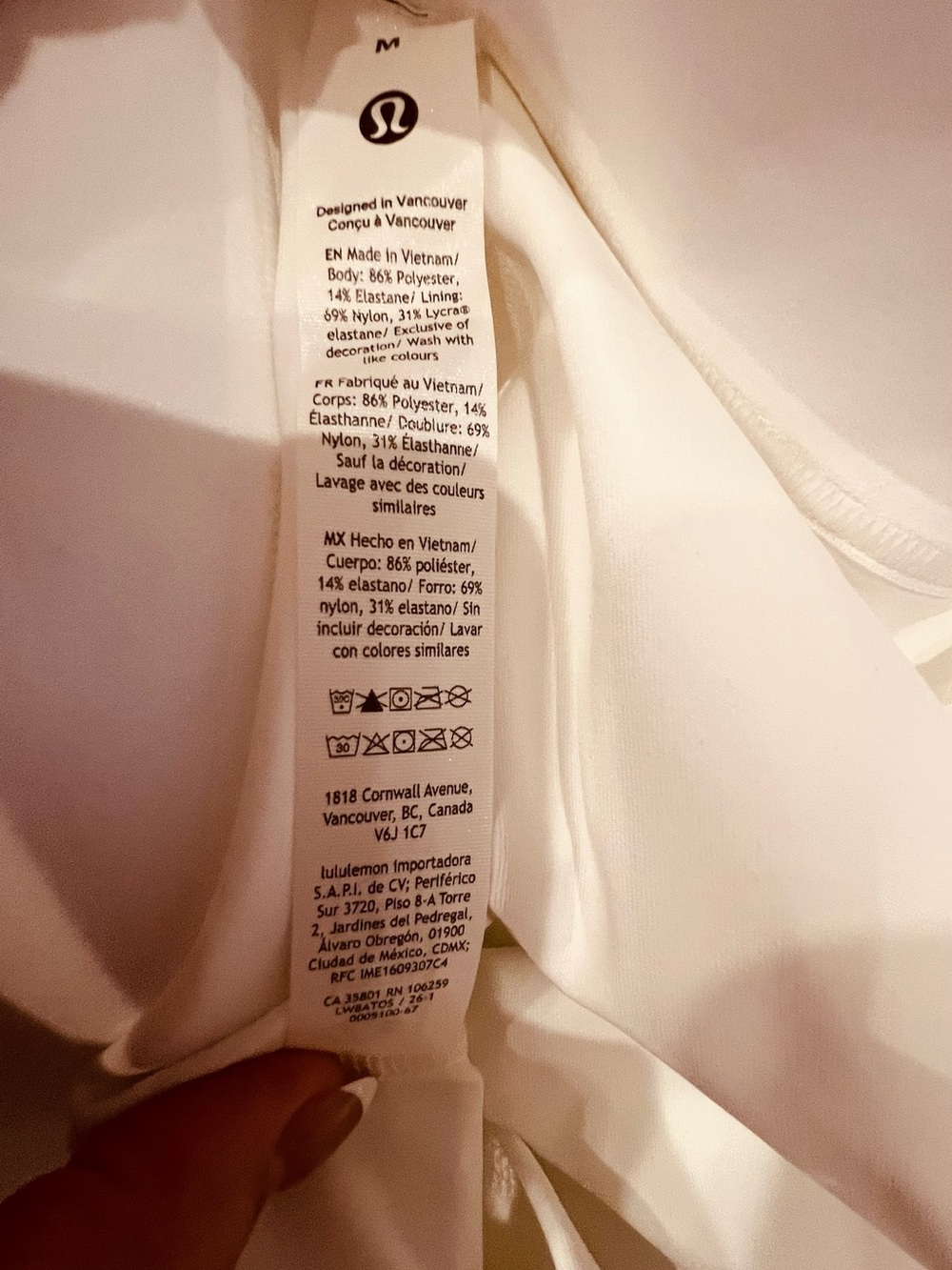 Lululemon Peek-A-Boo Pleat Tennis Skirt White NWT Medium - Picture 8 of 11